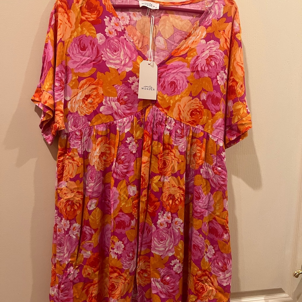 Universal Thread Floral V-Neck Dress
